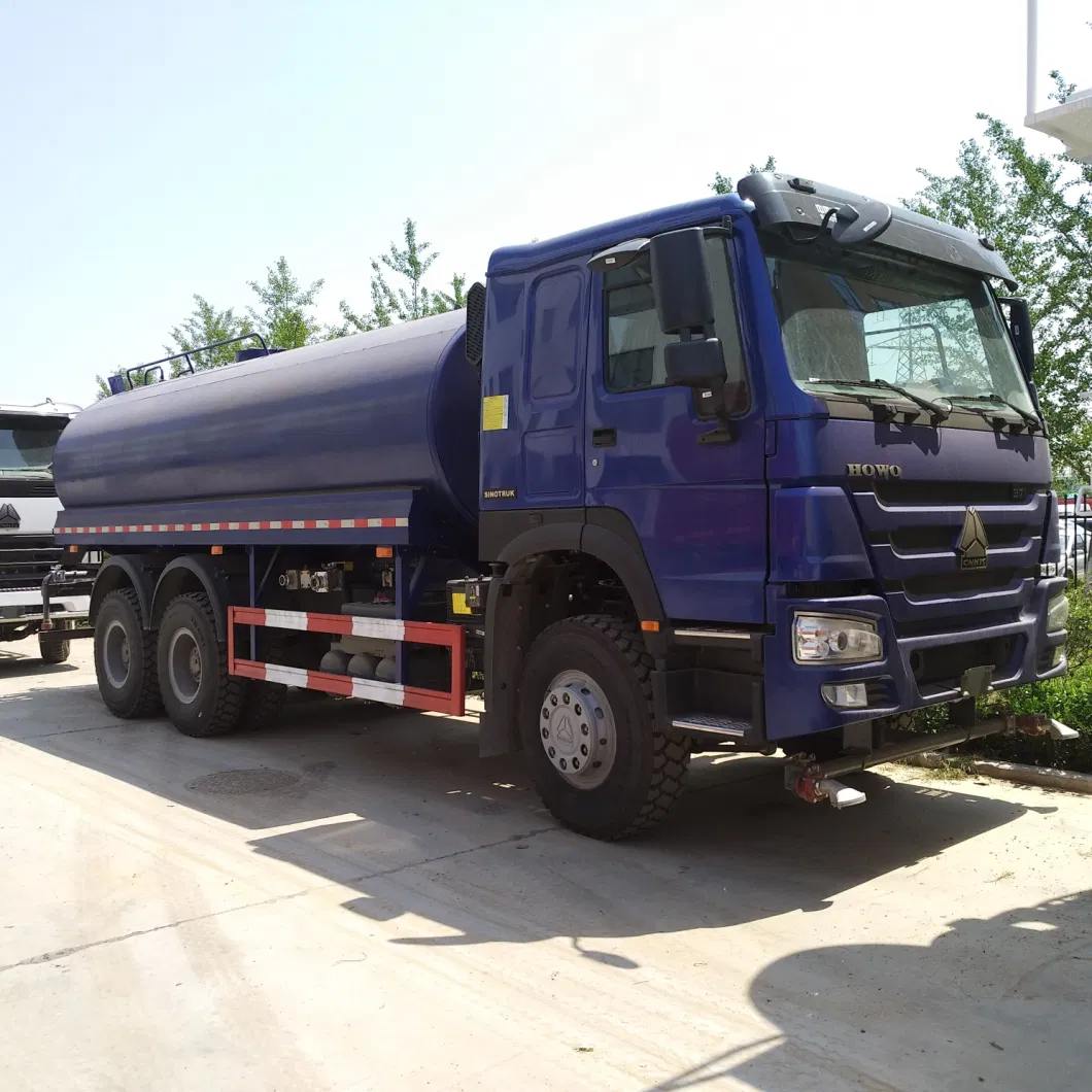 New/Used Sino HOWO 4X2 6X4 8X4 High Quality LHD Rhd Watering Cart Street Water Spray Bounce Bowser Truck