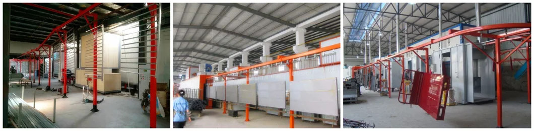 Radiator Racks Coating Oven Plant Powder Coating System