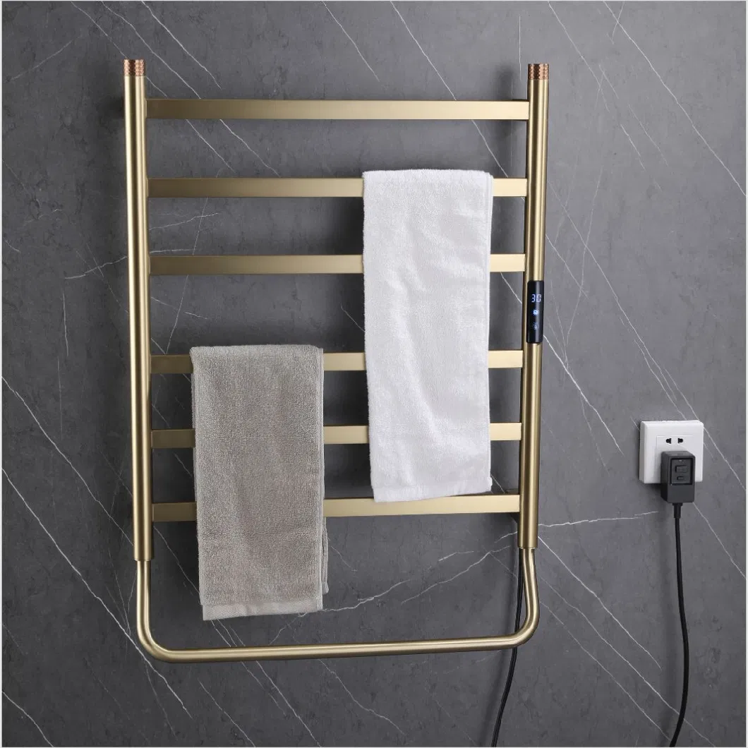 Electric Wall Mounted Towel Warmer Smart Electric Towel Rack with Wi-Fi Connectivity