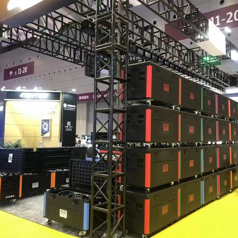 Outdoor LED Display 8PCS in One Shipping Case for 500*500mm Screen