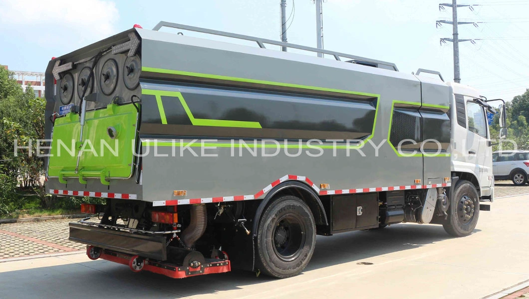 Road Dust Cleaning Truck City Special Vehicle 4m3 Vacuum Suction Truck