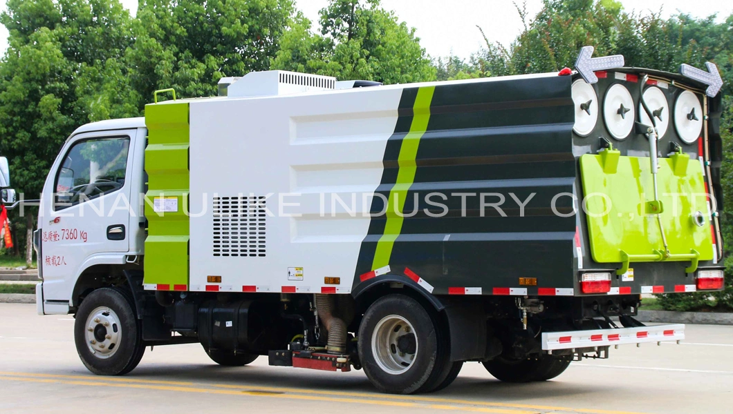 Road Dust Cleaning Truck City Special Vehicle 4m3 Vacuum Suction Truck