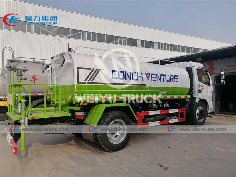 Dongfeng 7000L Water Delivery Tank, Water Sprinkler Truck, Water Bowser Truck, Water Tanker Truck, Water Transport Truck, Carbon Steel Water Truck