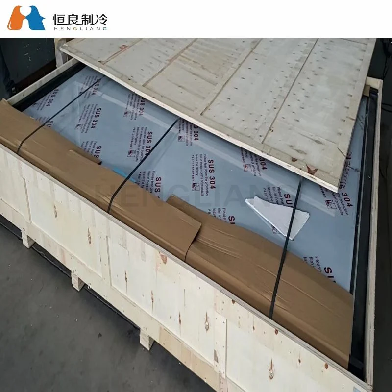 Hengliang Cooling Best Price Used Commercial Food Storage Cold Storage Freezing Chamber Fresh Keeping Single Sliding Door Competitive Price Cn; Gun