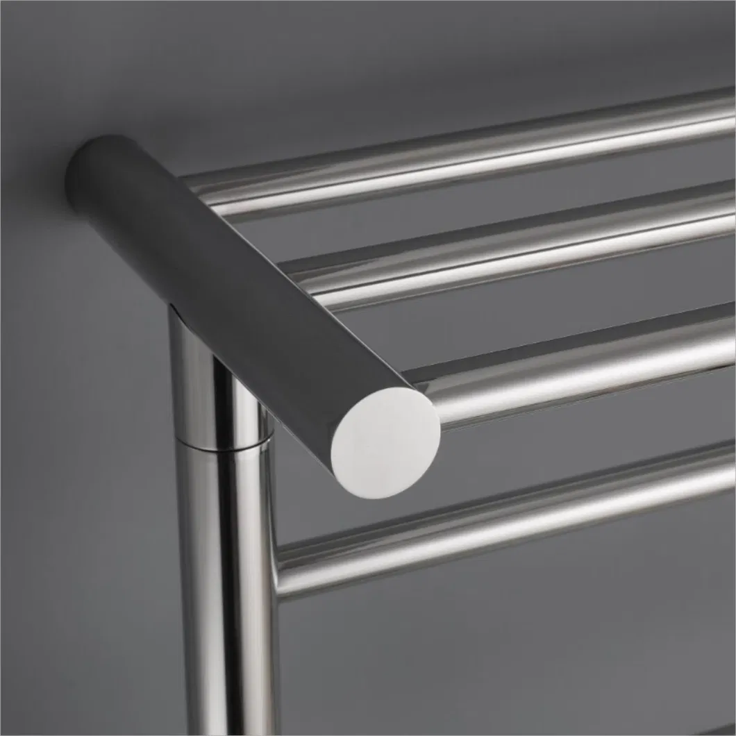 Simple Wall Mounted 304 Stainless Steel Smart Bathroom Electric Towel Rack