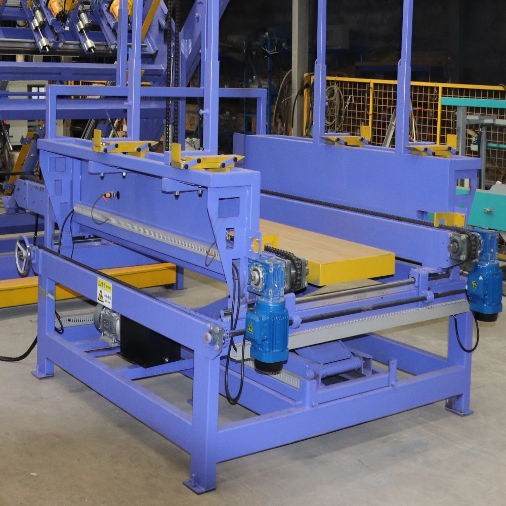 Euro Wood Pallet Dispenser Packing Handling Machine