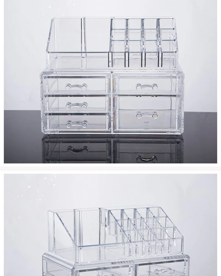 High Quality Acrylic Cosmetic Storage Box Nail Polish Display Case