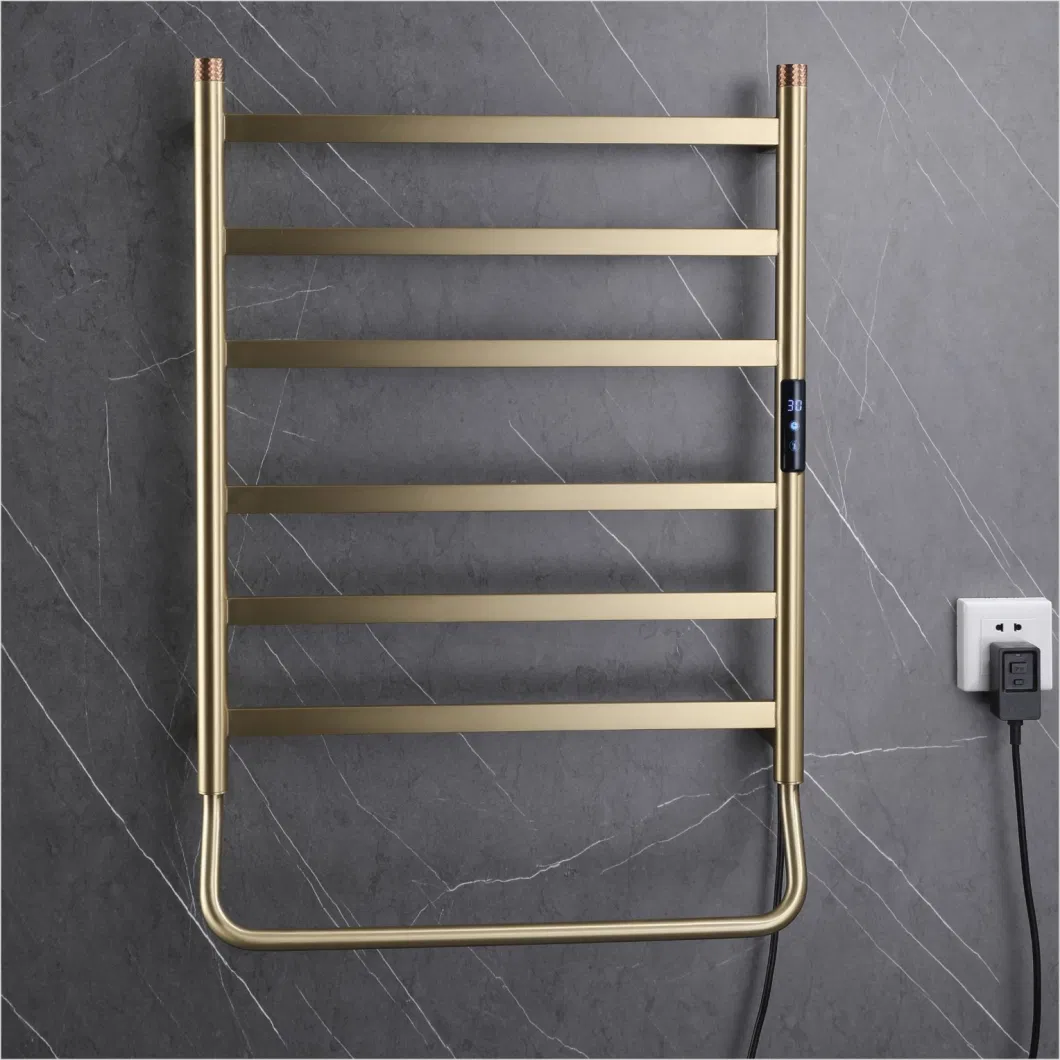 Electric Wall Mounted Towel Warmer Smart Electric Towel Rack with Wi-Fi Connectivity