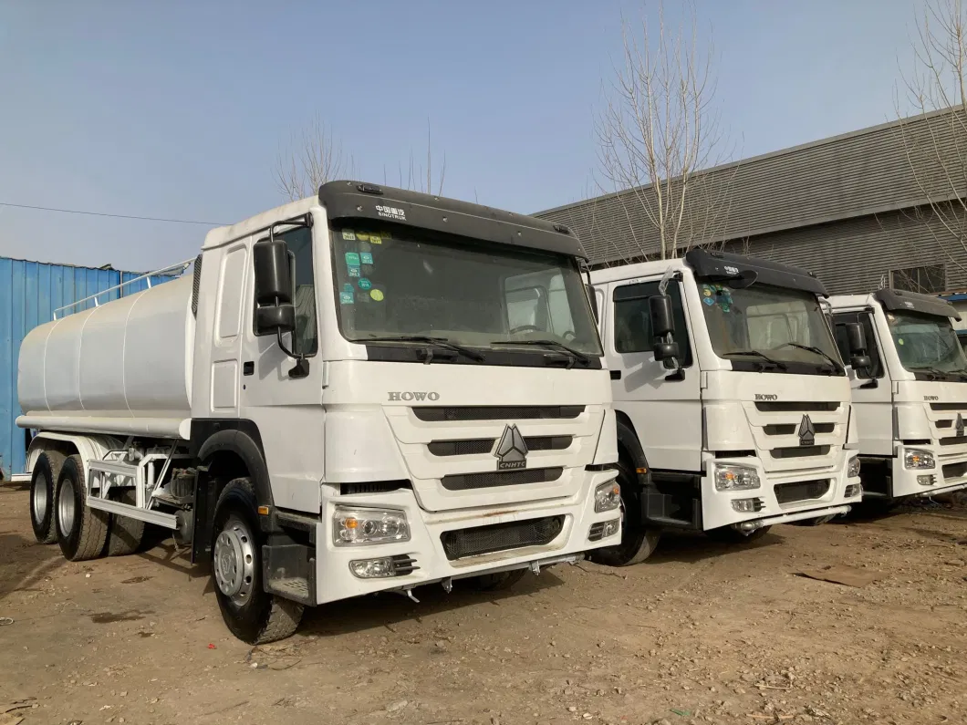 Used Sinotruk 6X4/8X4 25/30/35cbm 30000 Liters HOWO Fuel Oil Tanker Tank Truck Shacman Rhd/LHD Fuel Tanker Truck with Fuel Dispenser and Refueling Gun