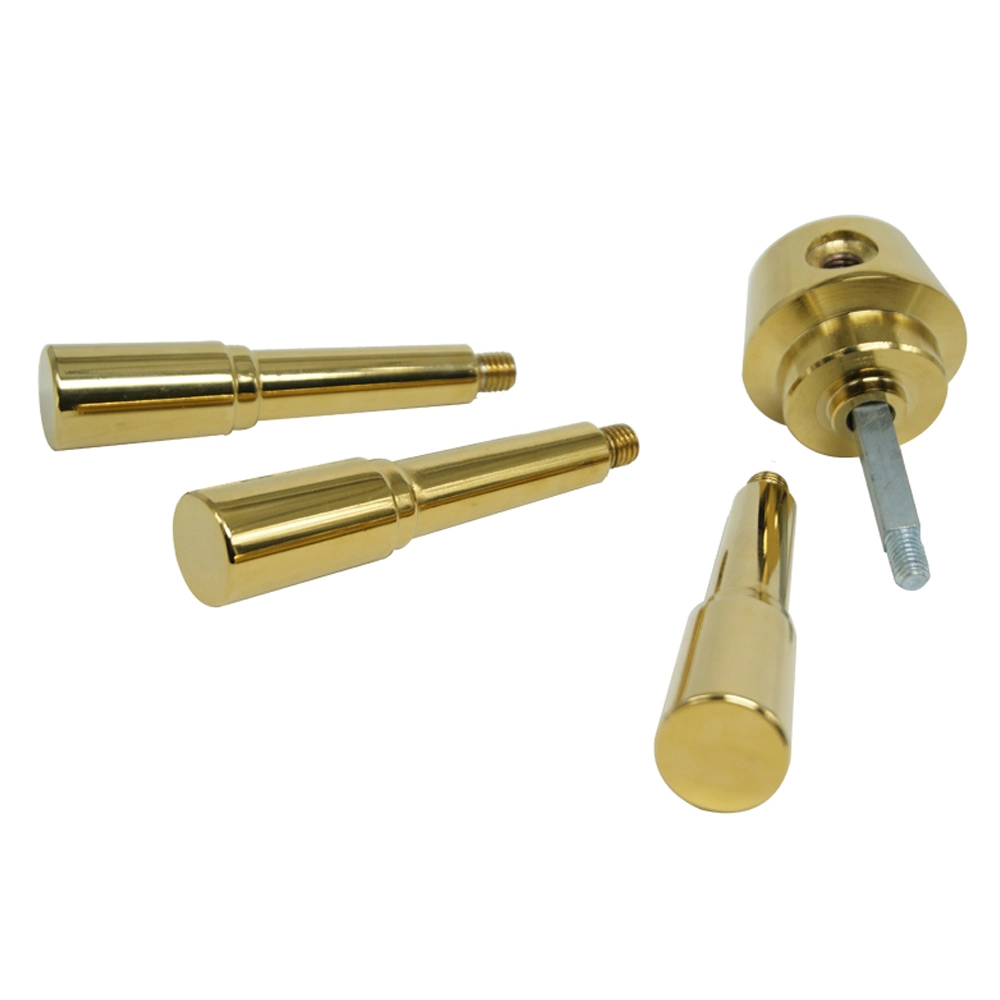 Yosec Brass Color 3 Spoke Safe Handle for Vaults Door