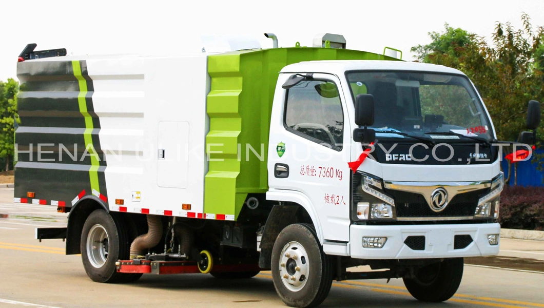 Road Dust Cleaning Truck City Special Vehicle 4m3 Vacuum Suction Truck