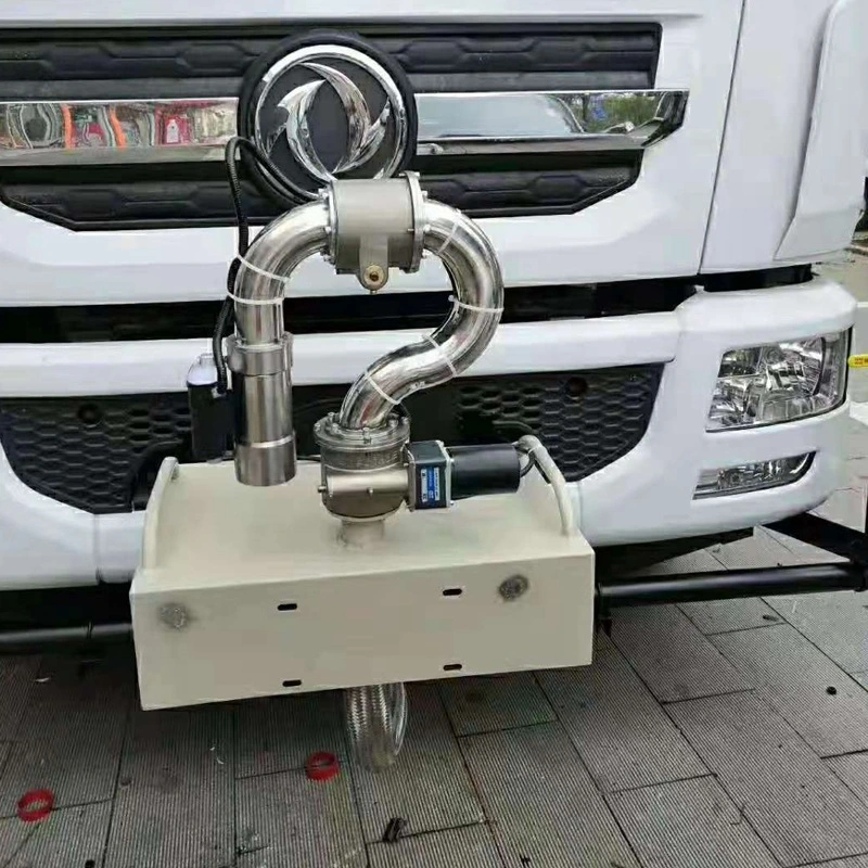 Water Truck Sprinkler Accessory Stainless Steel Manual Water Cannon