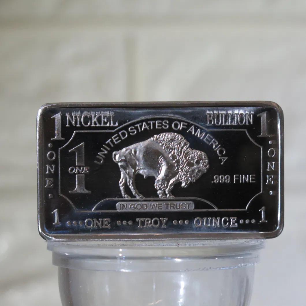 1 Gram Indium Buffalo Coins with Plastic Case Packing