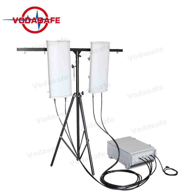 180W High Power Fixed Installation Style Uav Drone Jammer Jamming Drone Controlled Signals Drone Shield