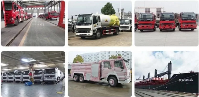 Sinotruk HOWO 8000L-10000L Water Tank with Foam Fire Fighting Truck Fire Truck with Equipment