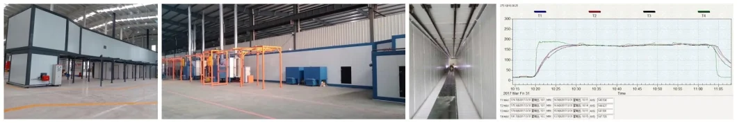 Radiator Racks Coating Oven Plant Powder Coating System