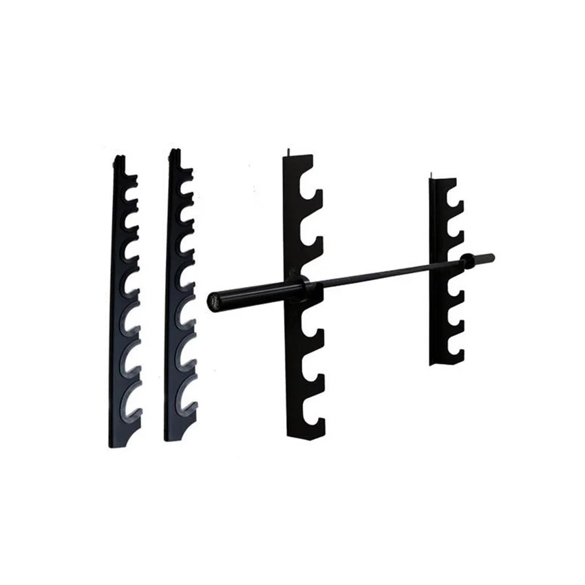 Gym Equipment Weight Lifting Barbell Wall Mount Barbell Rack Professional Barbell Holder Thickened Wall Mounted Barbell Holder Barbell Storage Rack