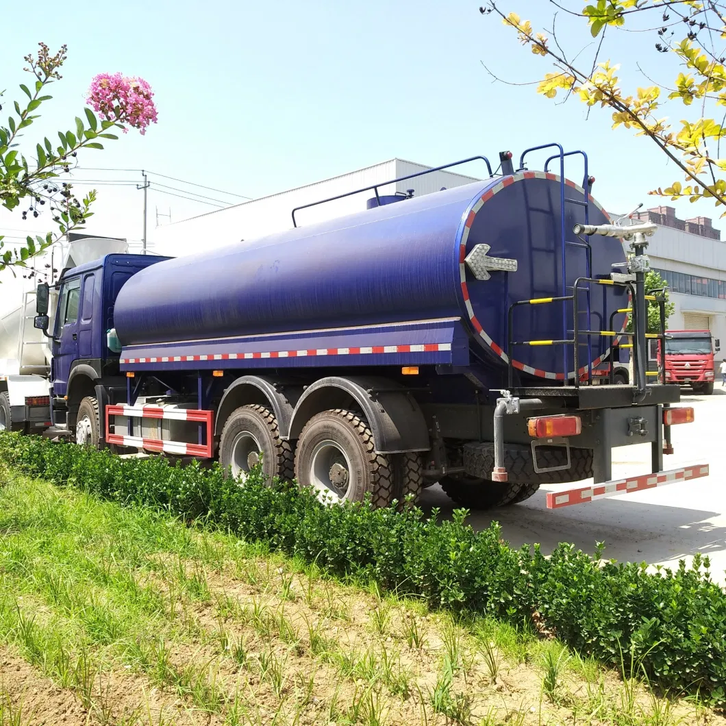 Sinotruck Shacman HOWO 5000 Liters 8000/10000/12000/15000/18000/20000/22000 Liters Used Water Tank Tanker Truck New Sprinkle Water Bowser Truck