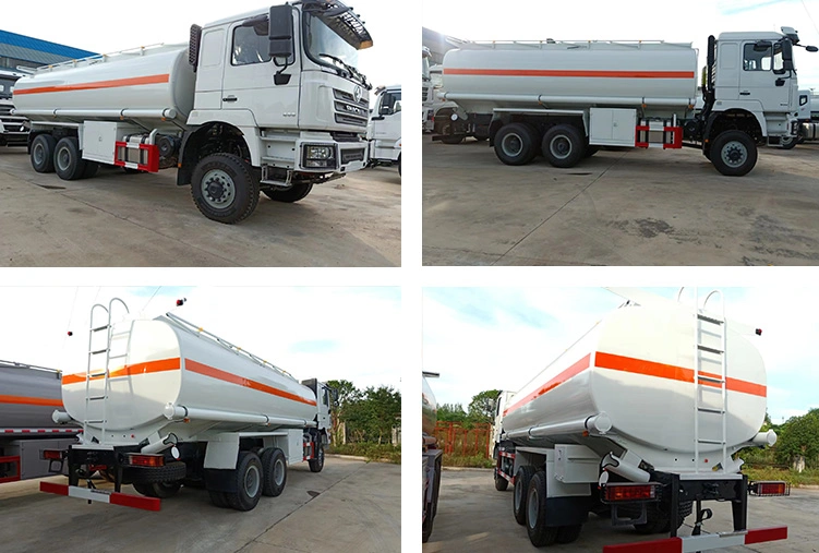 20cbm Shacman Aluminium Alloy Oil Fuel Tank Bulk Gasoline Petrol Diesel Delivery Refueling Tanker Truck