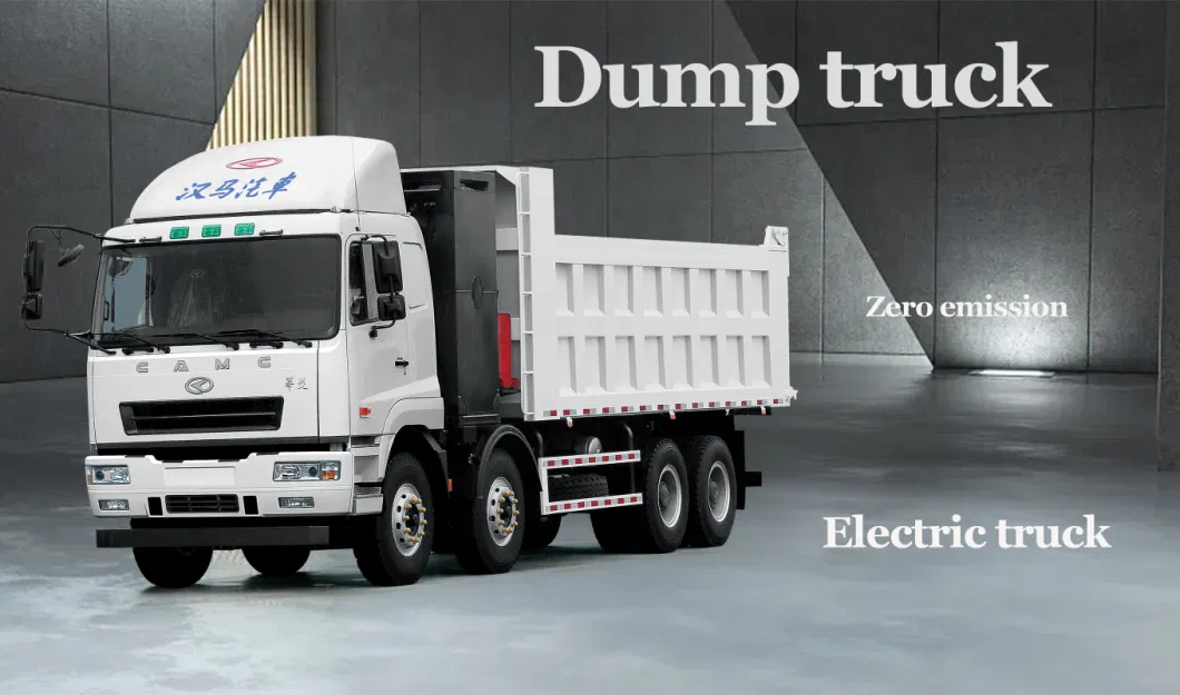 New energy electric dump truck CAMC M5 New style heavy duty truck