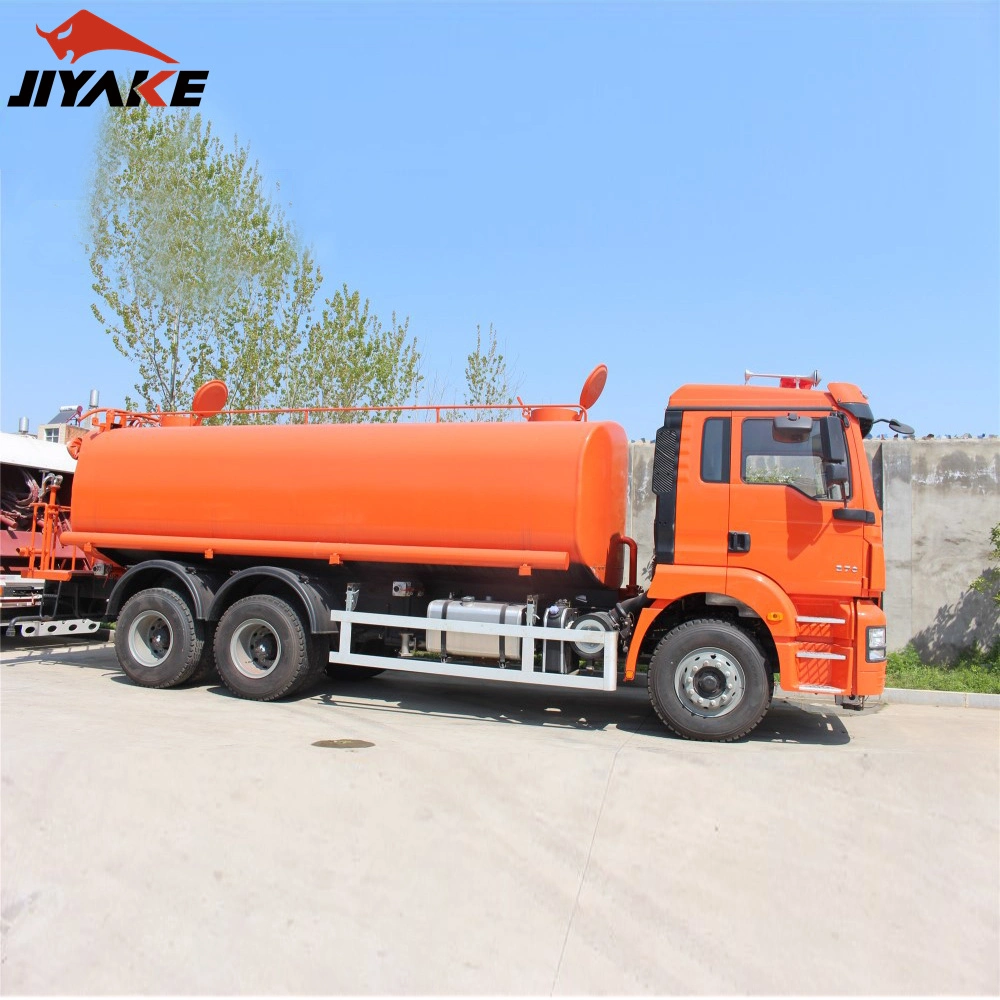 Cheap Price Shacman Sinotruck HOWO Sprinkler Water Bounce Water Bowser Tanker Truck 6X4 20000 Liters Water Tank Truck with Spray Feature