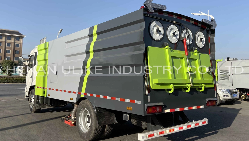 Road Dust Cleaning Truck City Special Vehicle 4m3 Vacuum Suction Truck