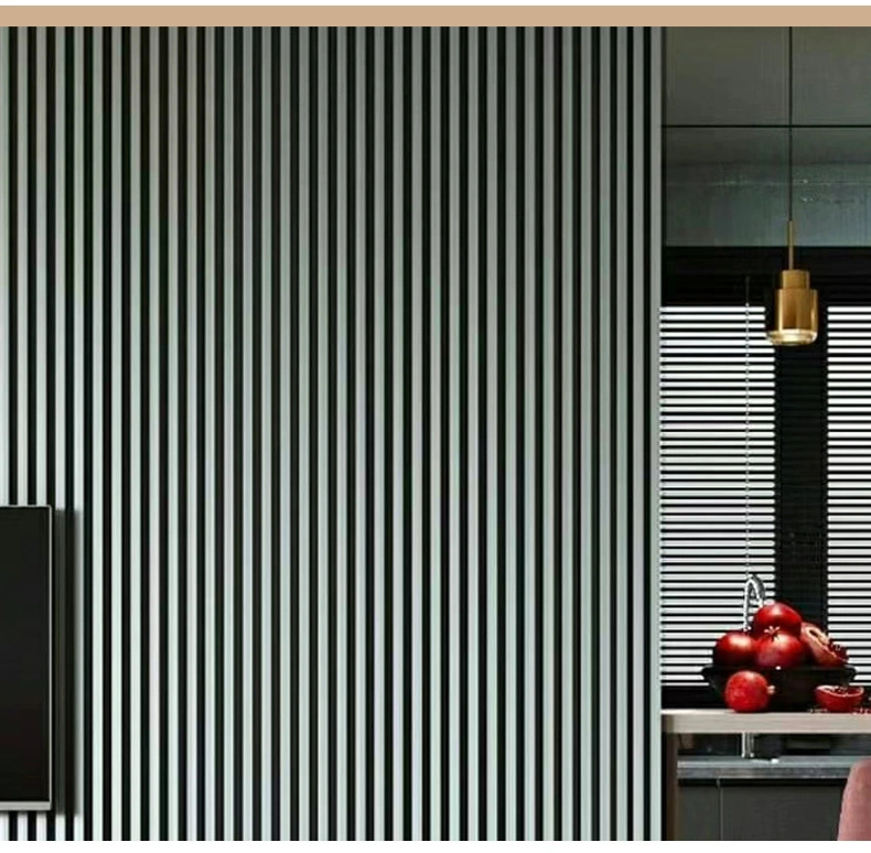 Akupanel Acoustic Wood Slats with Polyester Backing Wall Panels