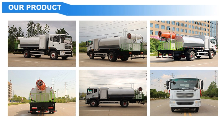 12000litres TDM-100m Fog Gun China Disinfectant Truck for Sale