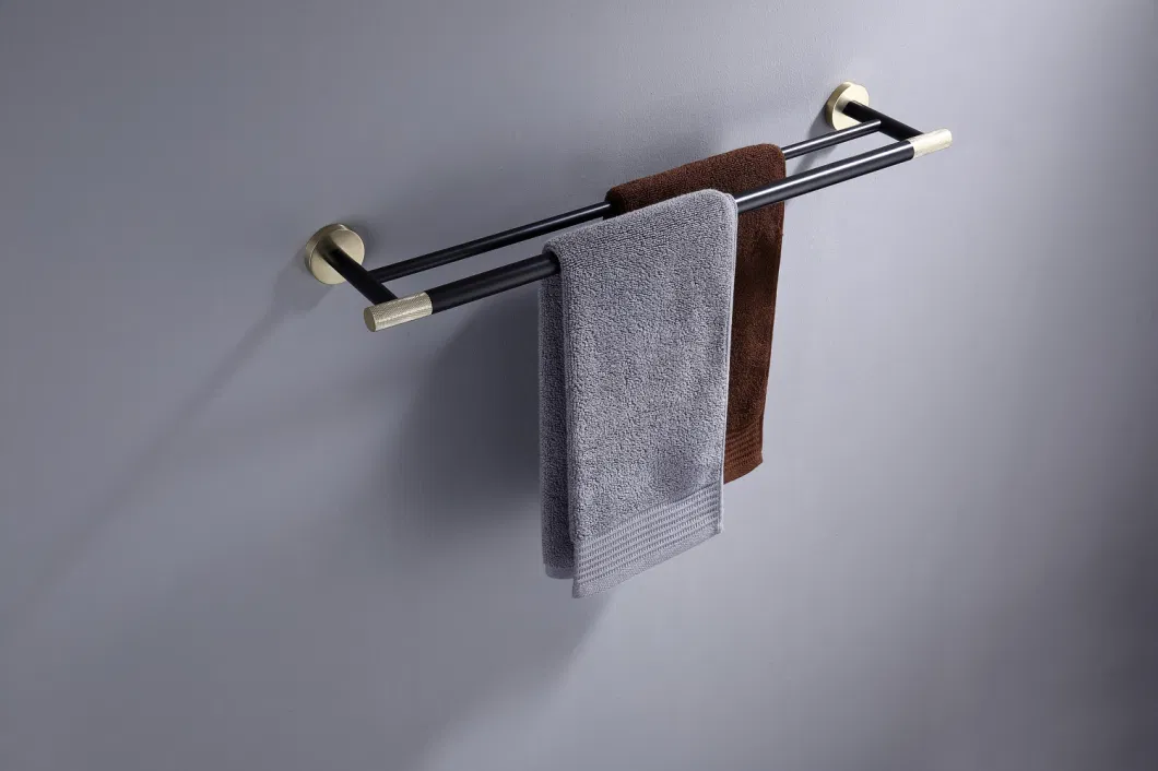 Luxury Brass Antique Bathroom Hardware Accessories Towel Rack