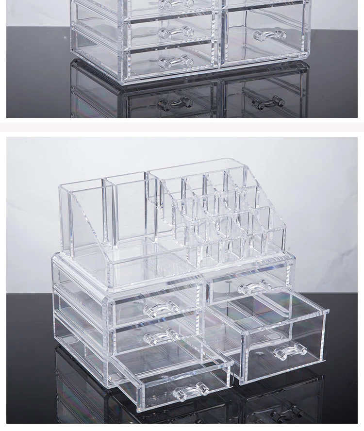 High Quality Acrylic Cosmetic Storage Box Nail Polish Display Case