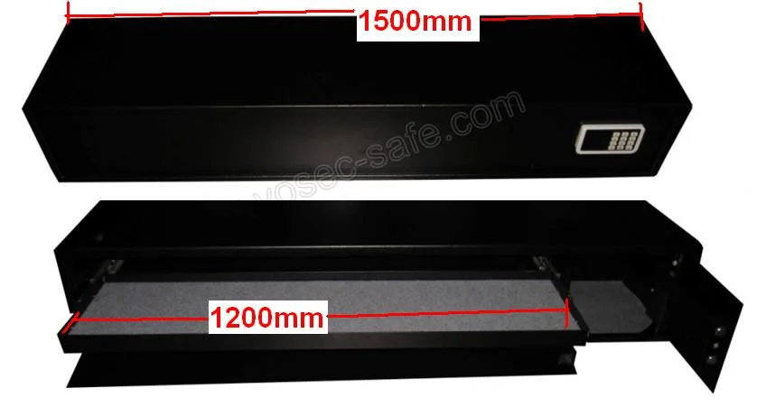 Under Bed Gun Safe with Motorised Locking Mechanism