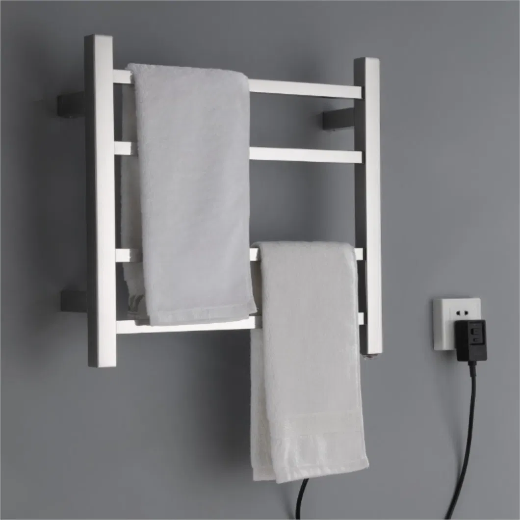 Wholesale Stainless Steel 304 Wall-Mounted Electric Towel Rack for Space Optimization