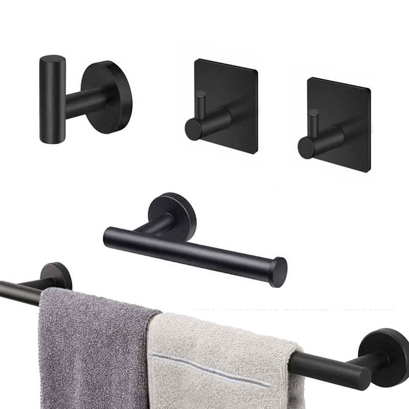 304 Bath Bathroom Hardware Sets Brushed Bathroom Accessories Set Gold