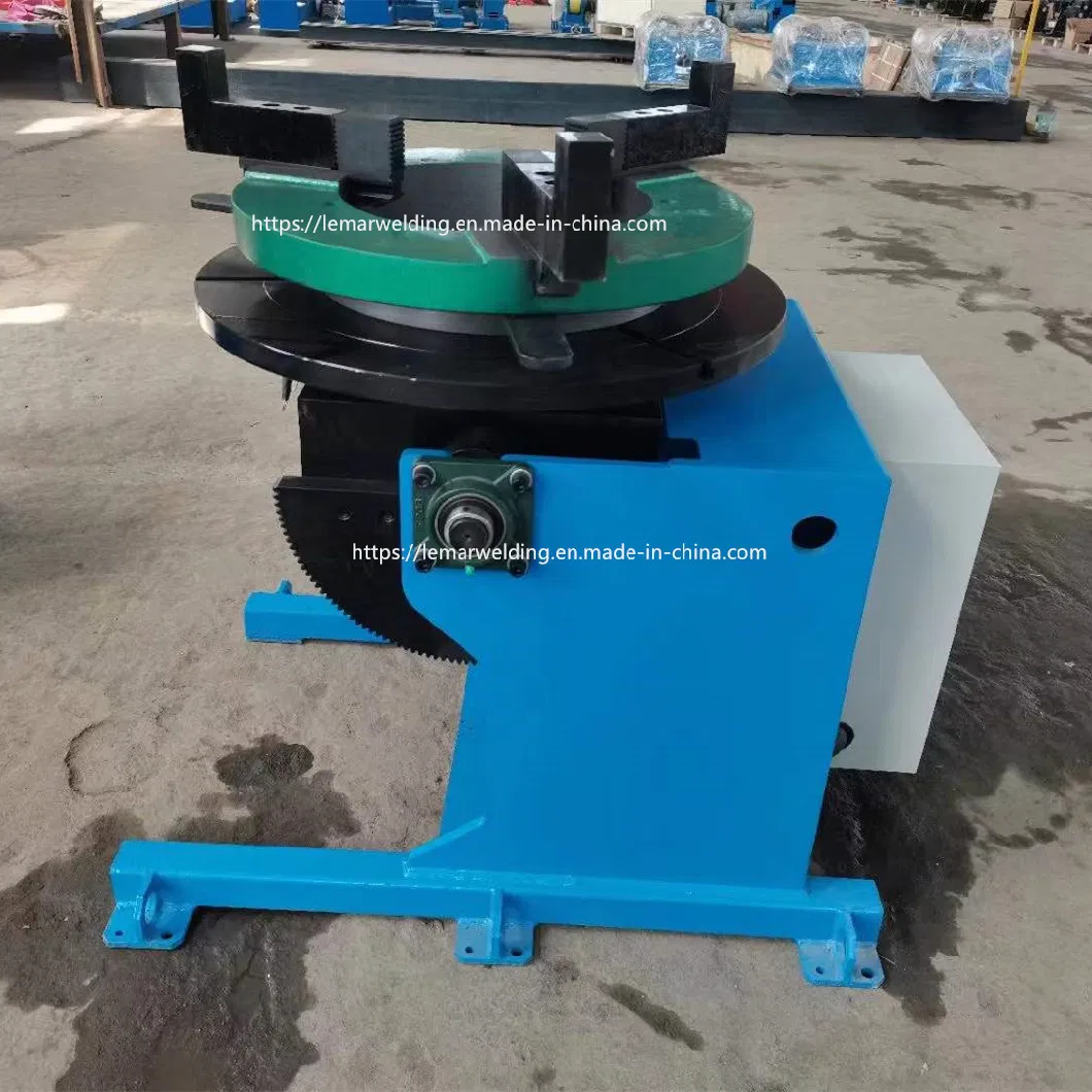 Automatic Turn Welding Turntable Table Capacity 600kg Tilt 135 Degree