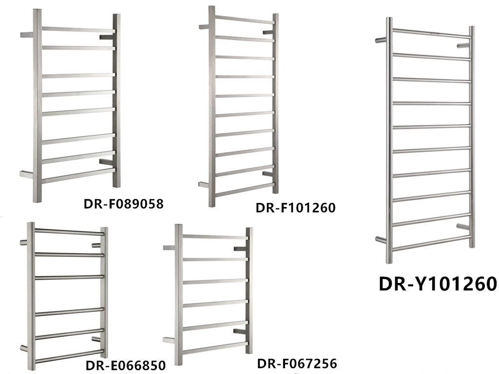 Popular Product Wall Mounted Flat Ladder Bathroom Radiators Low Carbon Steel Heated Towel Rail Rack