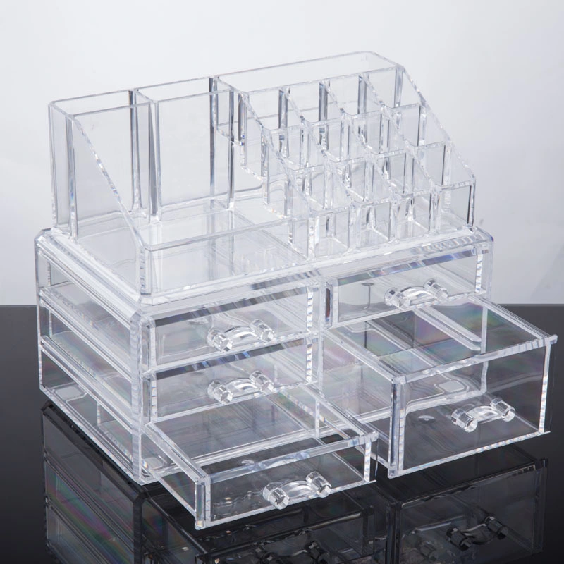 High Quality Acrylic Cosmetic Storage Box Nail Polish Display Case