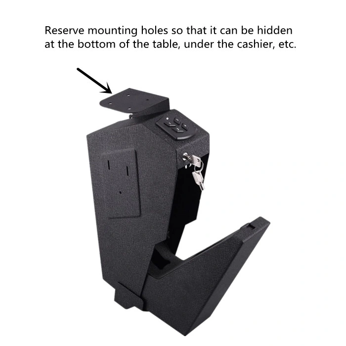 2022 High Security Gun Safe Unique Safes Desk Mounted Hand Portable