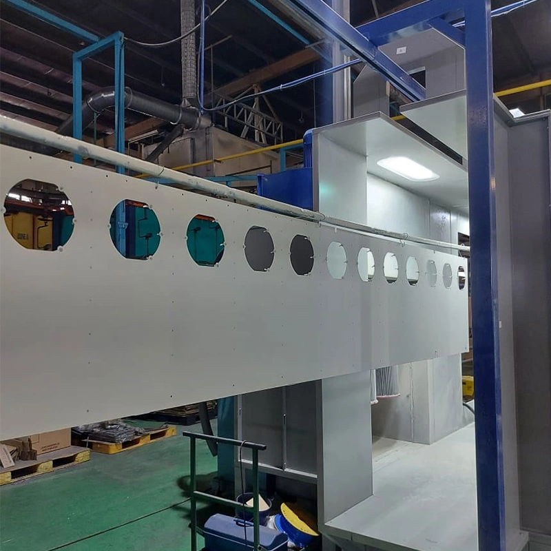 Manual Electrostatic Powder Coating Production Line