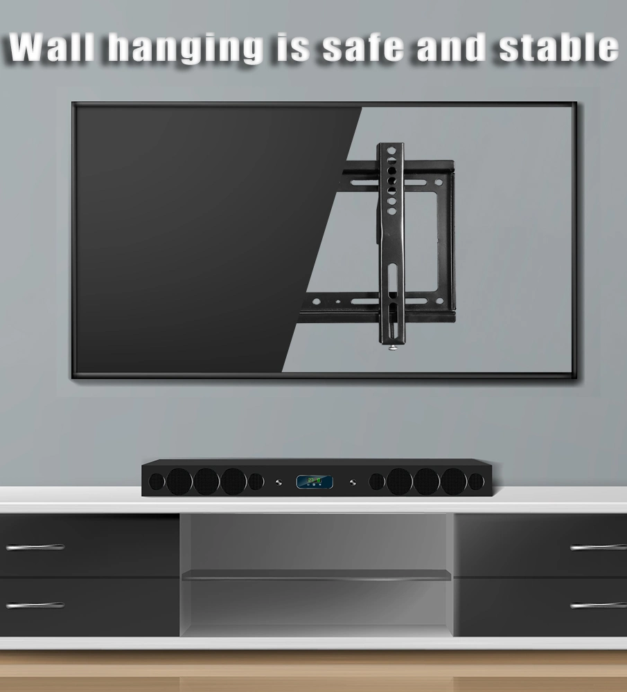 Mini Fix TV Wall Holder 14 17 19 32 34 42 Vesa 200*200mm Adjustable Height Wall TV Mount Hidden LED LCD Wall Mount TV Rack