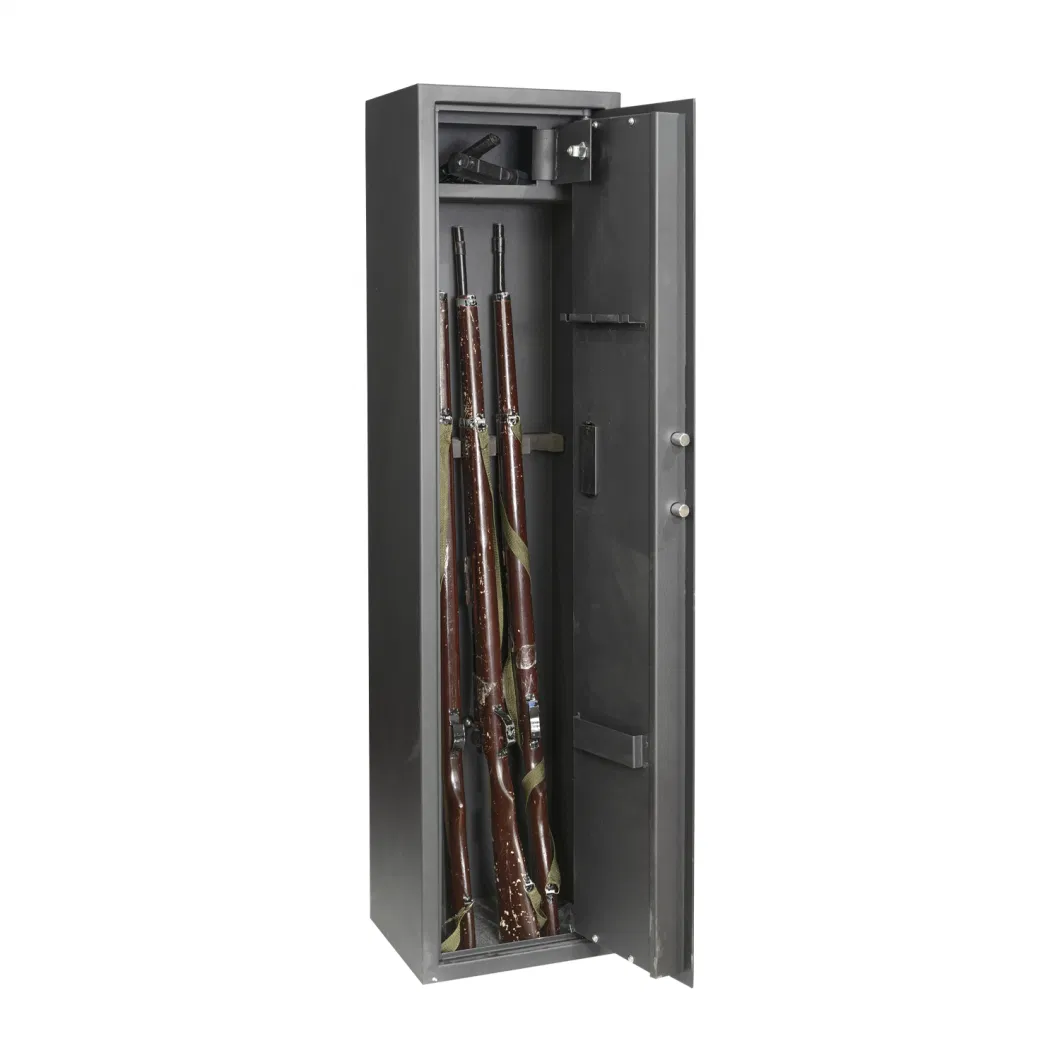 5 Gun Safe Large Firearms Long Gun Storage Safe with Bullet Lock Box