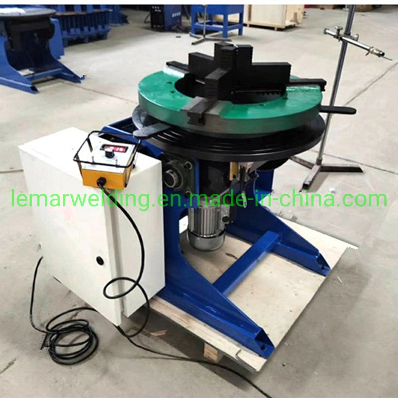 Automatic Turn Welding Turntable Table Capacity 600kg Tilt 135 Degree