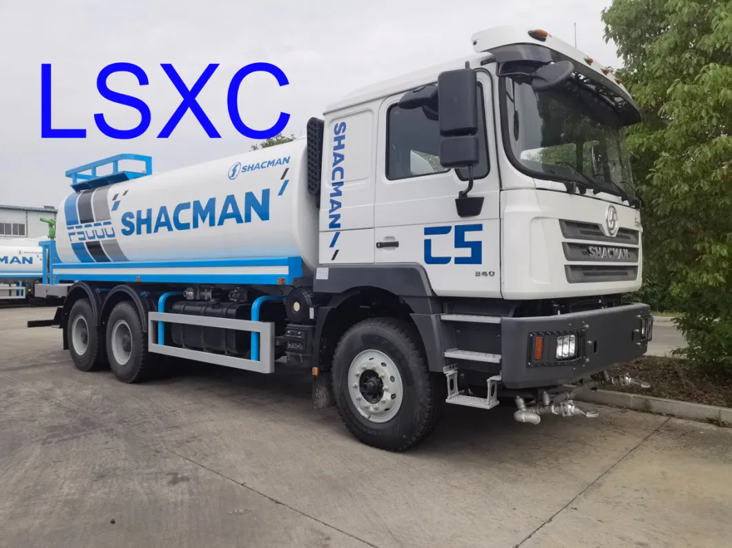 20 M3 Shacman F3000 Water Tank Truck 20000 Liters Sprinkler Multifunctional Water Tanker Low Price on Sale