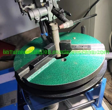 Automatic Turn Welding Turntable Table Capacity 600kg Tilt 135 Degree