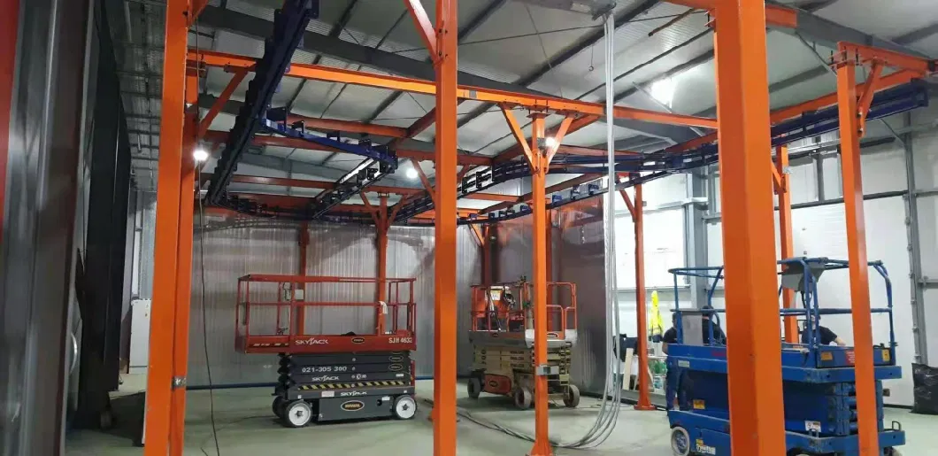 Overhead Conveyor System for Powder Coating Line