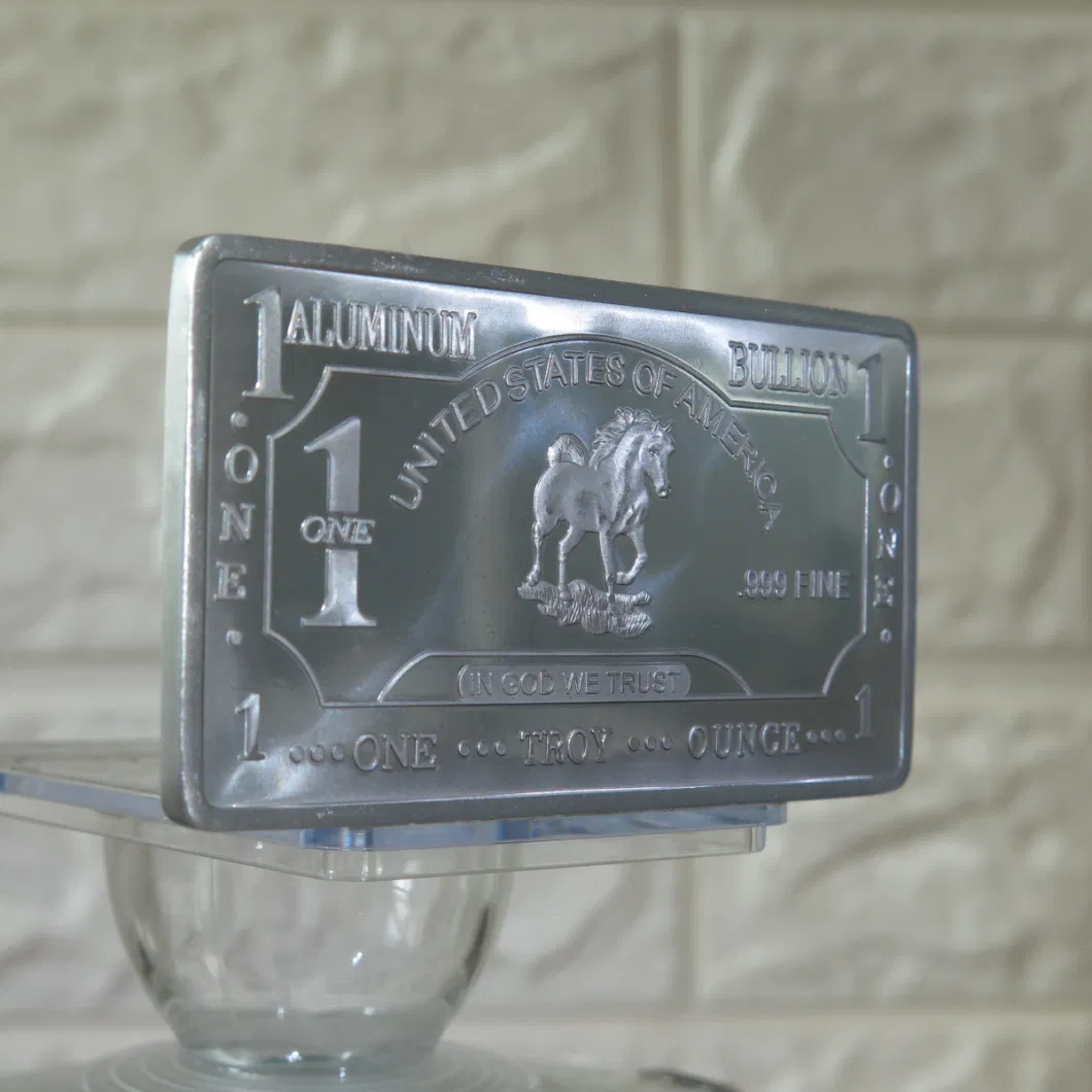 1 Gram Indium Buffalo Coins with Plastic Case Packing