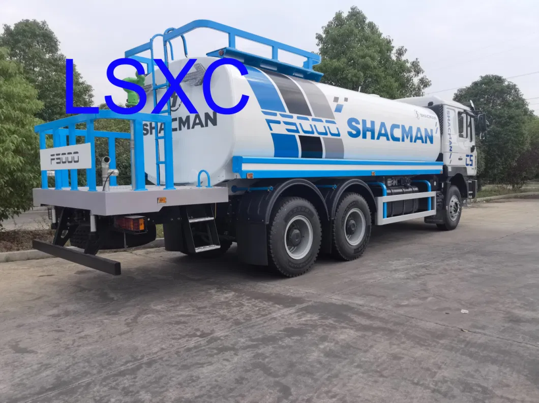 20 M3 Shacman F3000 Water Tank Truck 20000 Liters Sprinkler Multifunctional Water Tanker Low Price on Sale