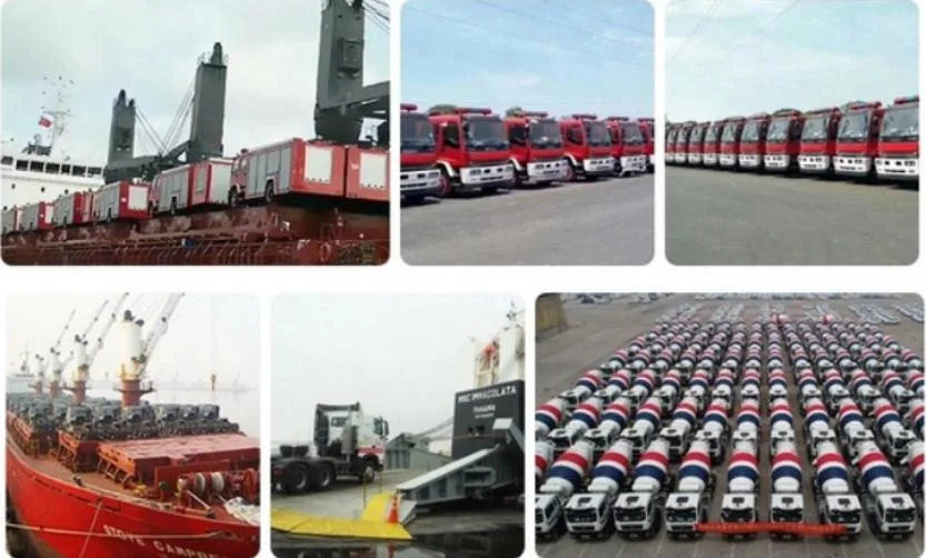 Sinotruk HOWO 8000L-10000L Water Tank with Foam Fire Fighting Truck Fire Truck with Equipment