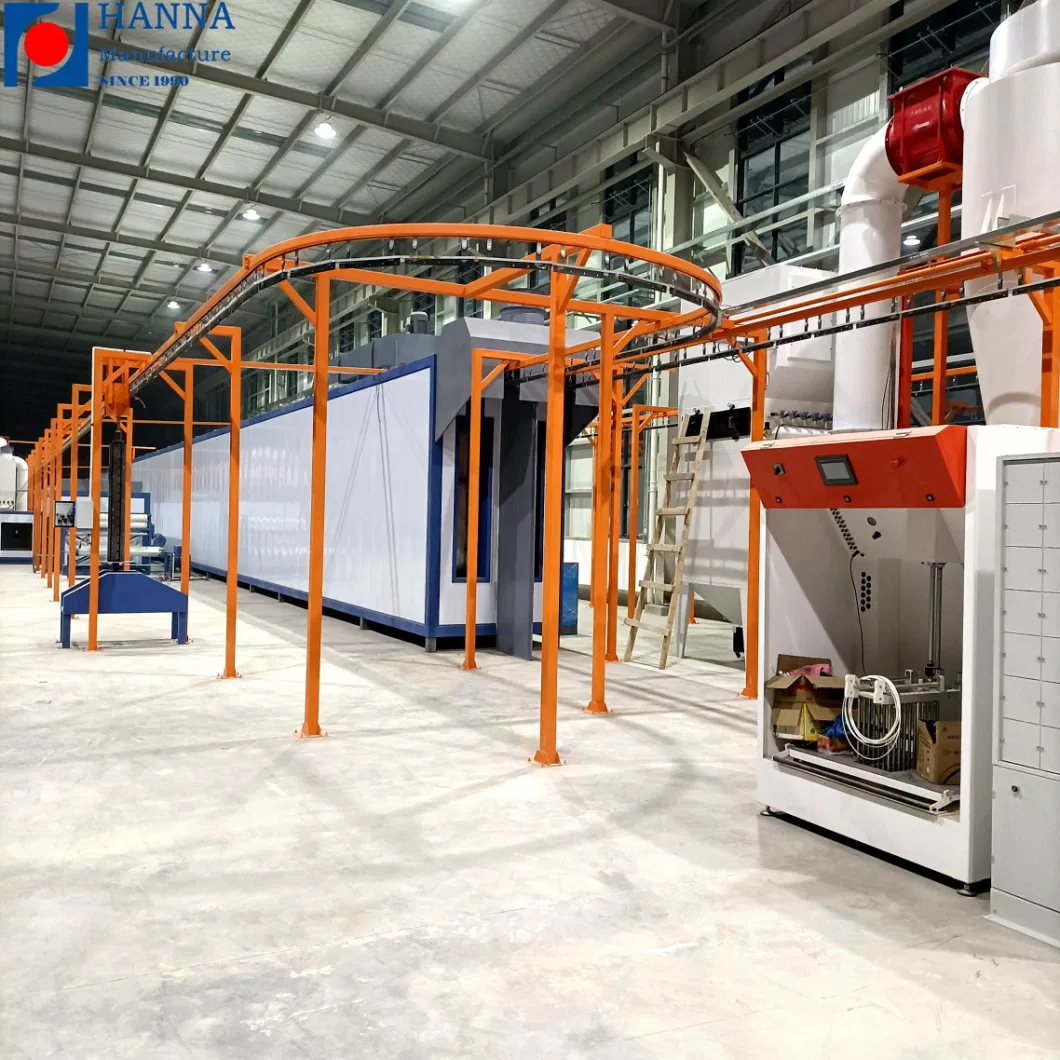 Metal Factory Cabinet Panel Box Rack Sheet Powder Coating Machine