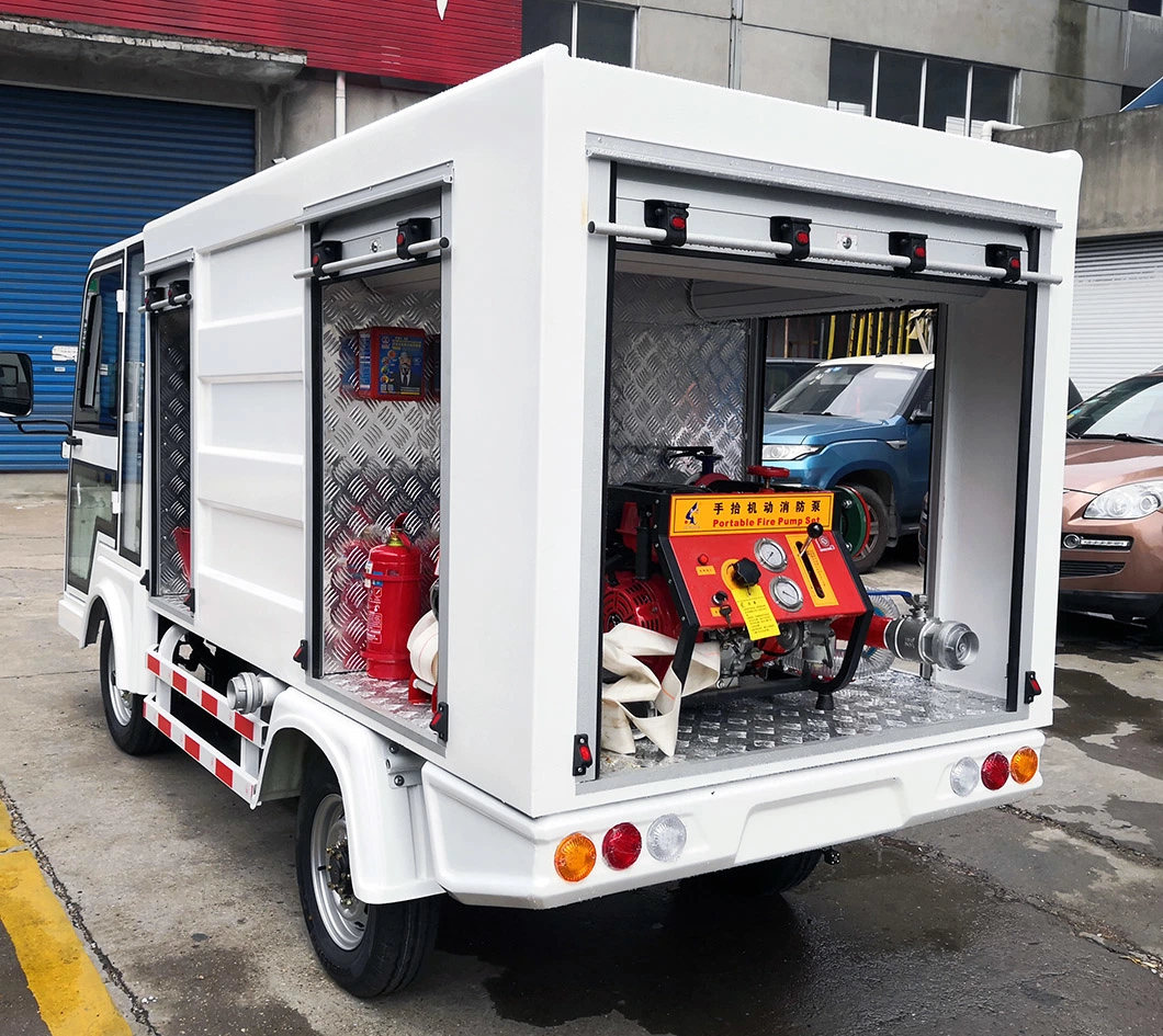 Newest Design Mini 96V Lithium Battery Fire Fighting Truck Price