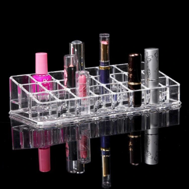 Transparent Acrylic Cosmetics Storage Box Makeup Display Case